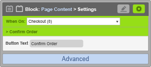 Page Content Block - When On Checkout - Confirm Order