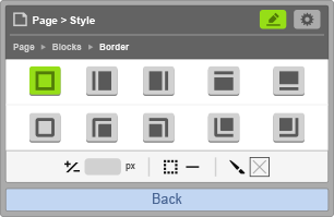 Border - Border Settings Border - Border Settings