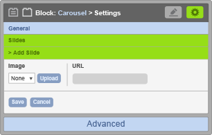 Carousel Block - Slide Settings Carousel Block - Slide Settings