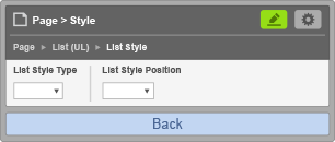 List Style List Style
