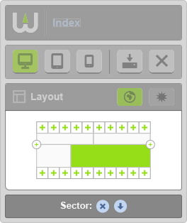 Main Panel - Sectors