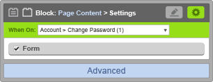Page Content Block - When On Account Change Password Page Content Block - When On Account Change Password