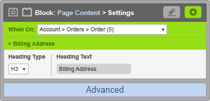 Page Content Block - When On Account Orders Order - Billing Address Page Content Block - When On Account Orders Order - Billing Address