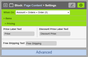Page Content Block - When On Account Orders Order - Pricing Settings Page Content Block - When On Account Orders Order - Pricing Settings