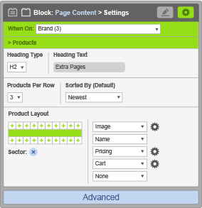 Page Content Block - When On Brand - Products Page Content Block - When On Brand - Products