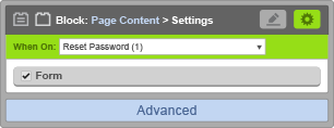 Page Content Block - When On Reset Password Page Content Block - When On Reset Password