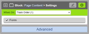 Page Content Block - When On Track Order Page Content Block - When On Track Order