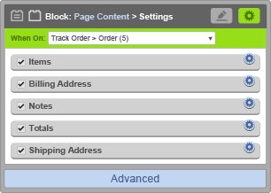 Page Content Block - When On Track Order Order Page Content Block - When On Track Order Order