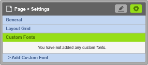 Sub-Panel 1 - Custom Font Sub-Panel 1 - Custom Font