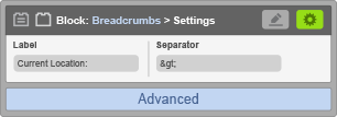Sub-Panel 2 - Advanced Settings Sub-Panel 2 - Advanced Settings